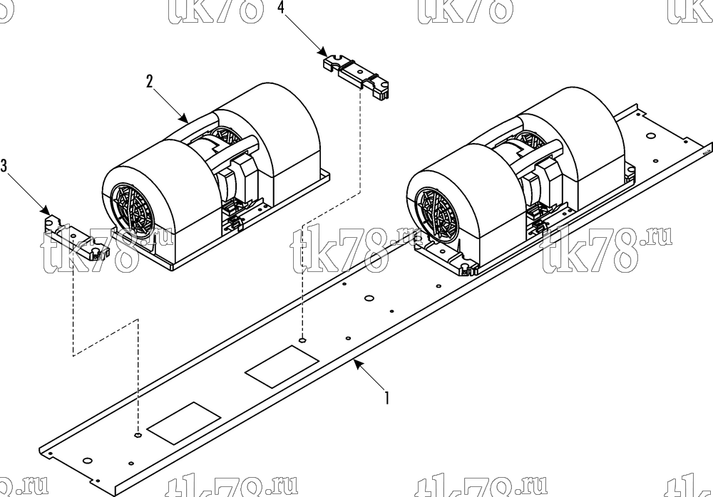 Каталог запчастей для Thermo King  BLOWERS