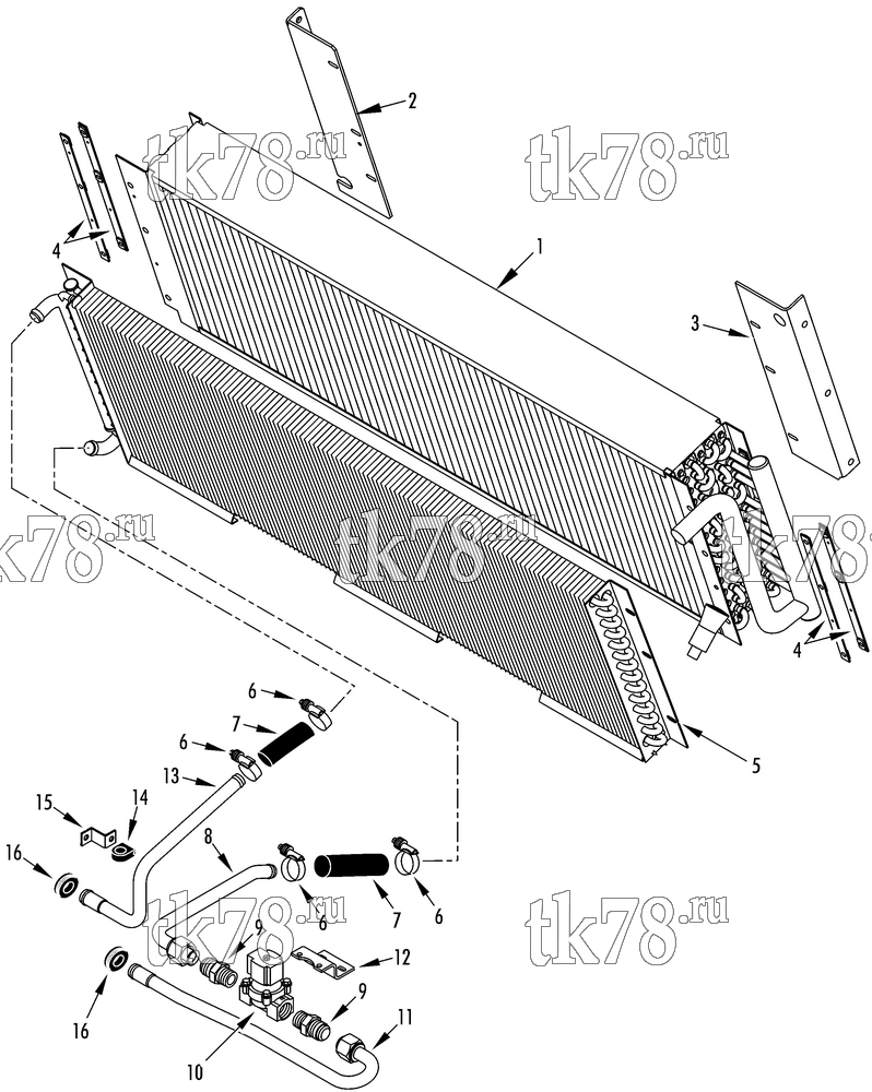 Каталог запчастей для Thermo King AT15-M13 HEATER COMPONENTS (T11E)
