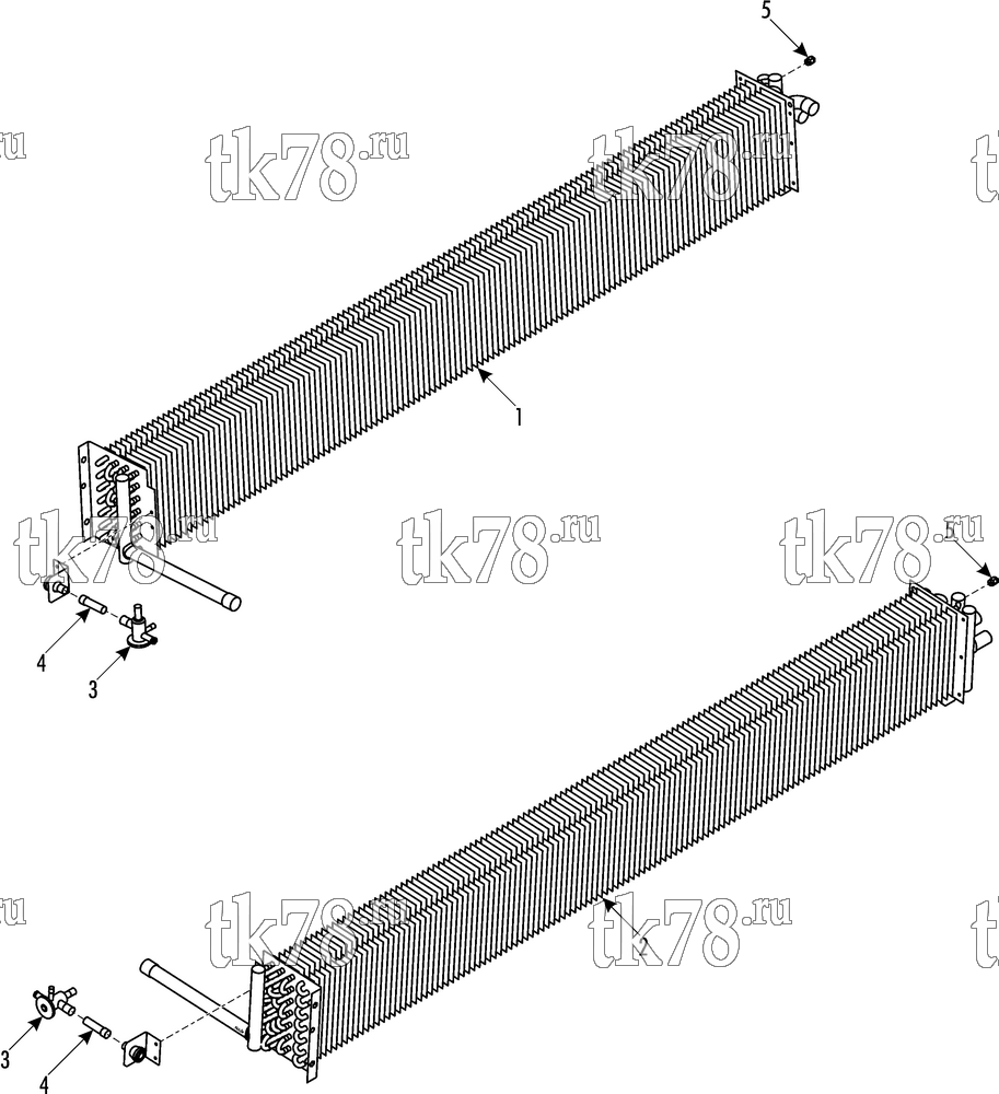 Каталог запчастей для Thermo King  EVAPORATOR COIL/HEATER