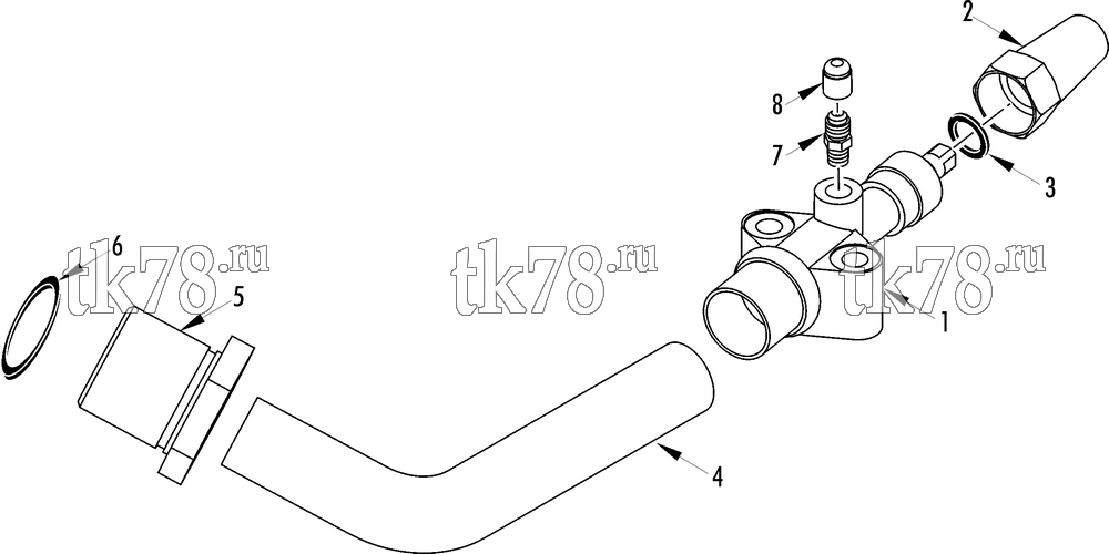 Каталог запчастей для Thermo King  VALVE ASSEMBLY - DISCHARGE