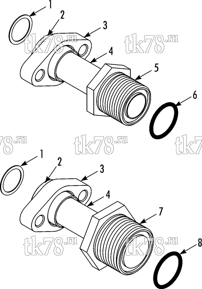 Каталог запчастей для Thermo King  TUBE ASSMEBLY KIT (800386)