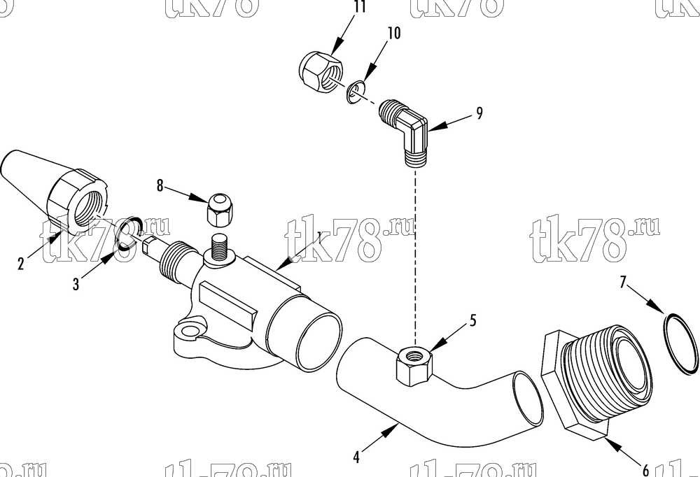 Каталог запчастей для Thermo King Bus Accessories & Options VALVE ASSEMBLY - SUCTION