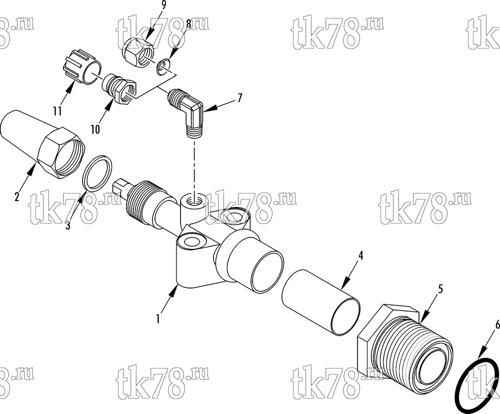 Каталог запчастей для Thermo King Bus Accessories & Options VALVE ASSEMBLY - DISCHARGE