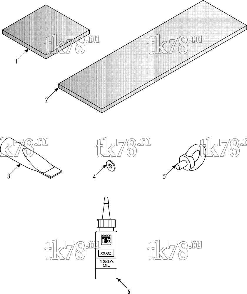 Каталог запчастей для Thermo King ATHENIA D500 Compact INSTALLATION COMPONENTS