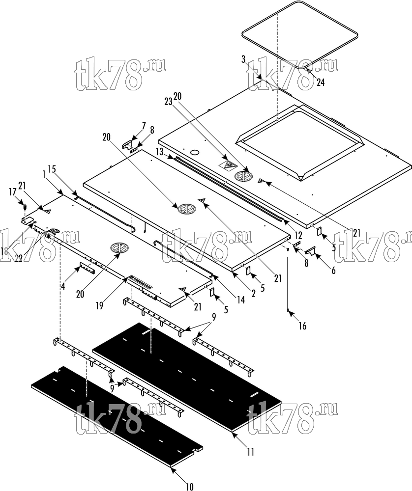 Каталог запчастей для Thermo King  COVER