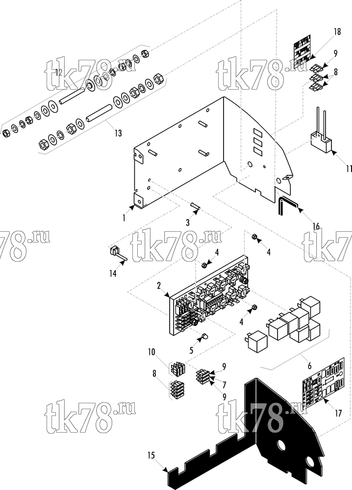 Каталог запчастей для Thermo King ATHENIA D700 W Split (900904) CONTROLLER