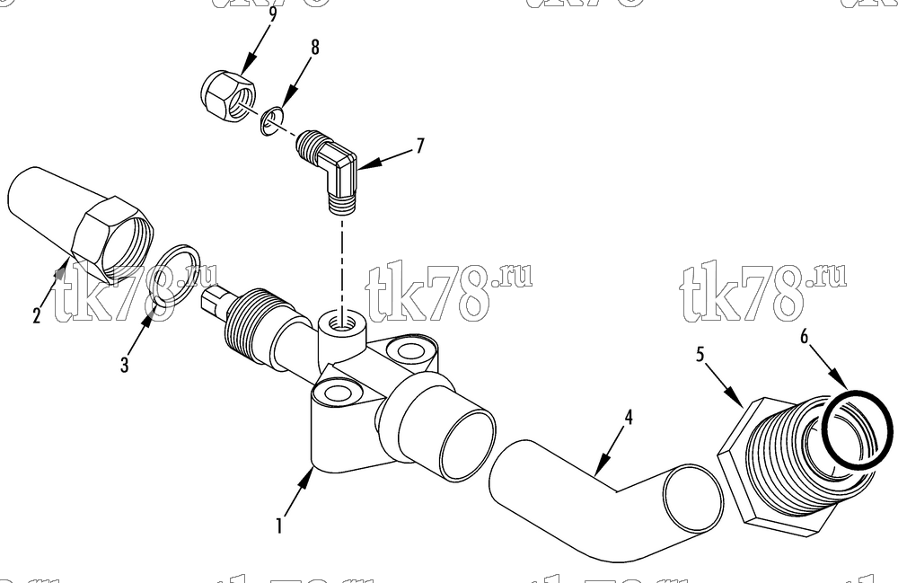 Каталог запчастей для Thermo King RLF1-M5 & M5A VALVE ASSEMBLY - DISCHARGE
