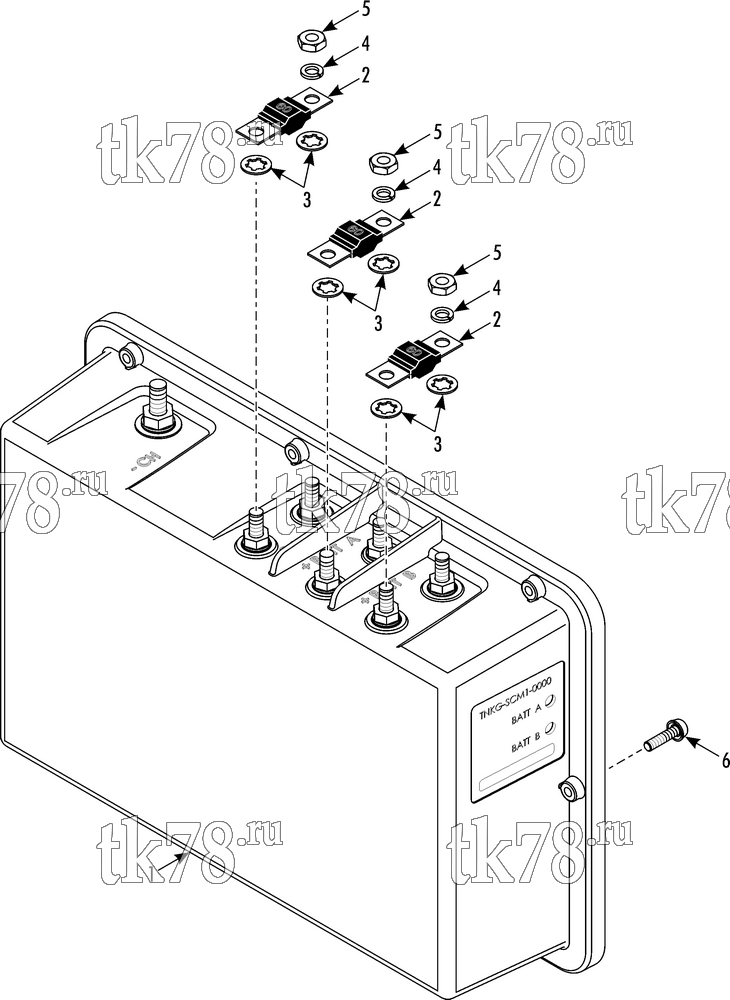 Каталог запчастей для Thermo King TriPac e SMART CHARGER (BATTERY)