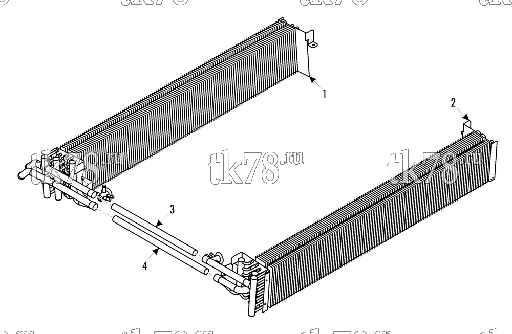 Каталог запчастей для Thermo King  HEATING TUBE