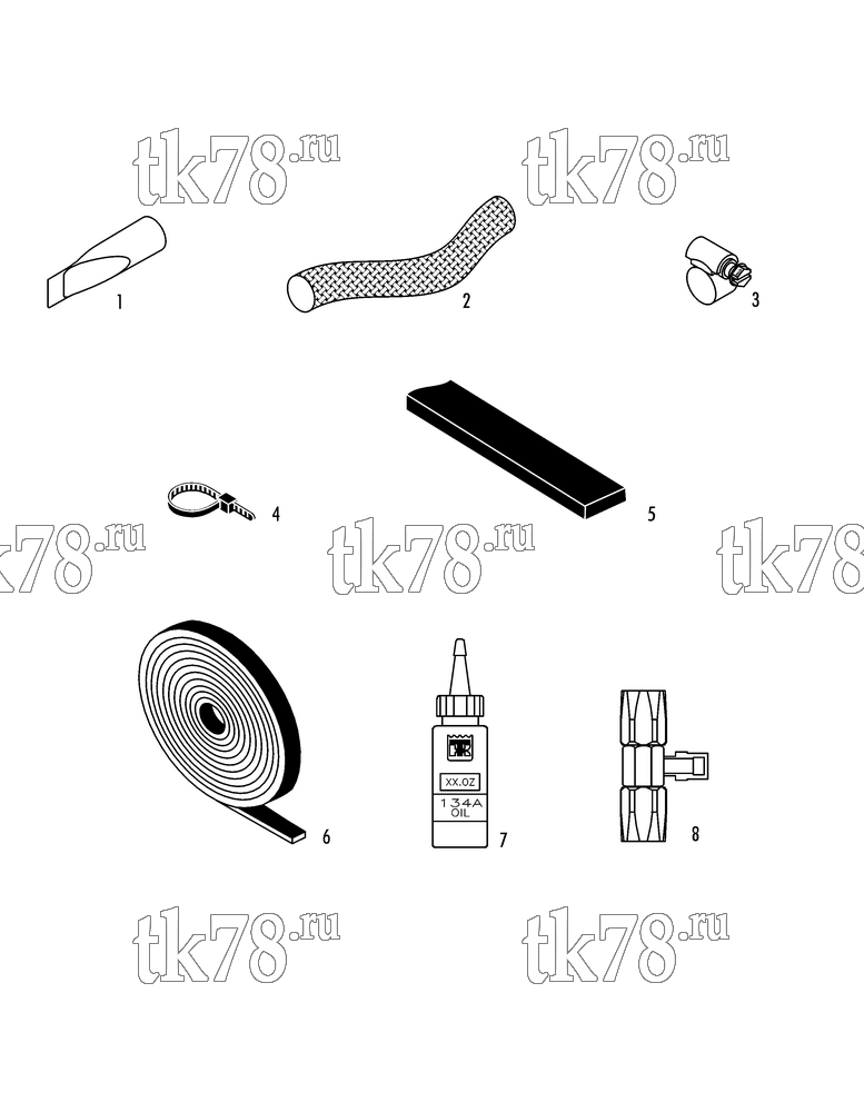 Каталог запчастей для Thermo King  INSTALATION COMPONENTS