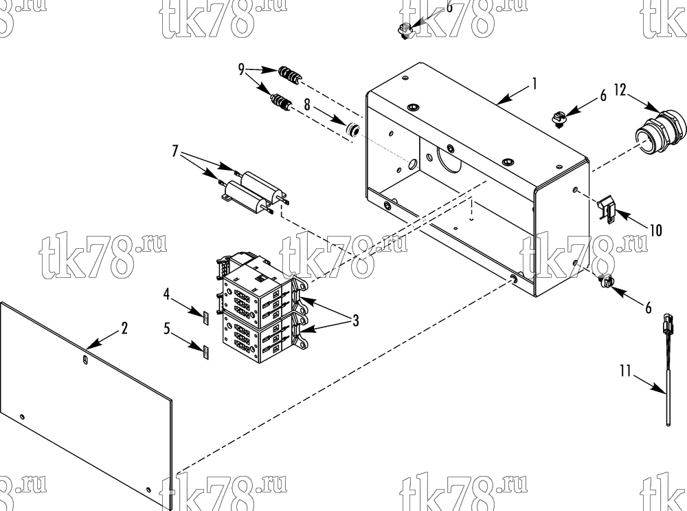 Каталог запчастей для Thermo King TEA1-M2 CONTROL PANEL - COMPRESSORS