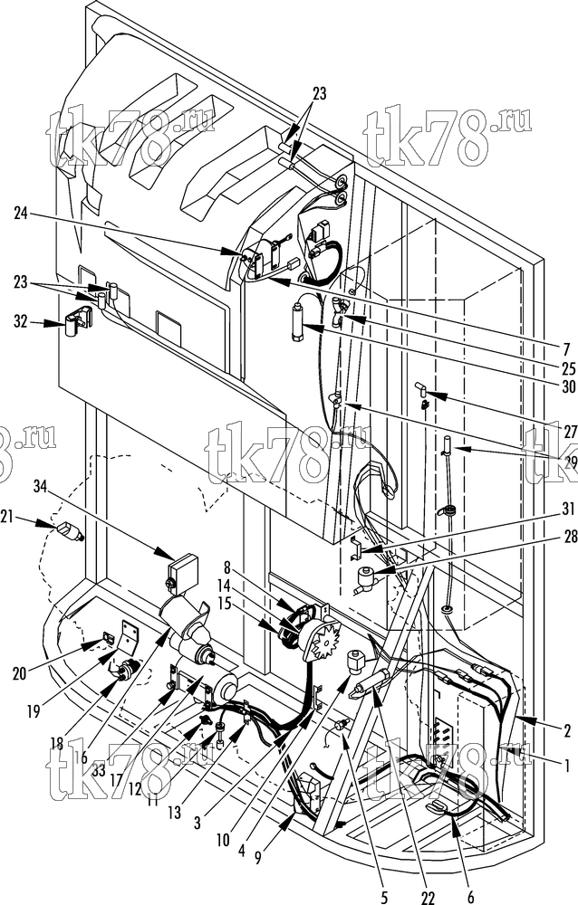 Каталог запчастей для Thermo King  ELECTRICAL COMPONENTS