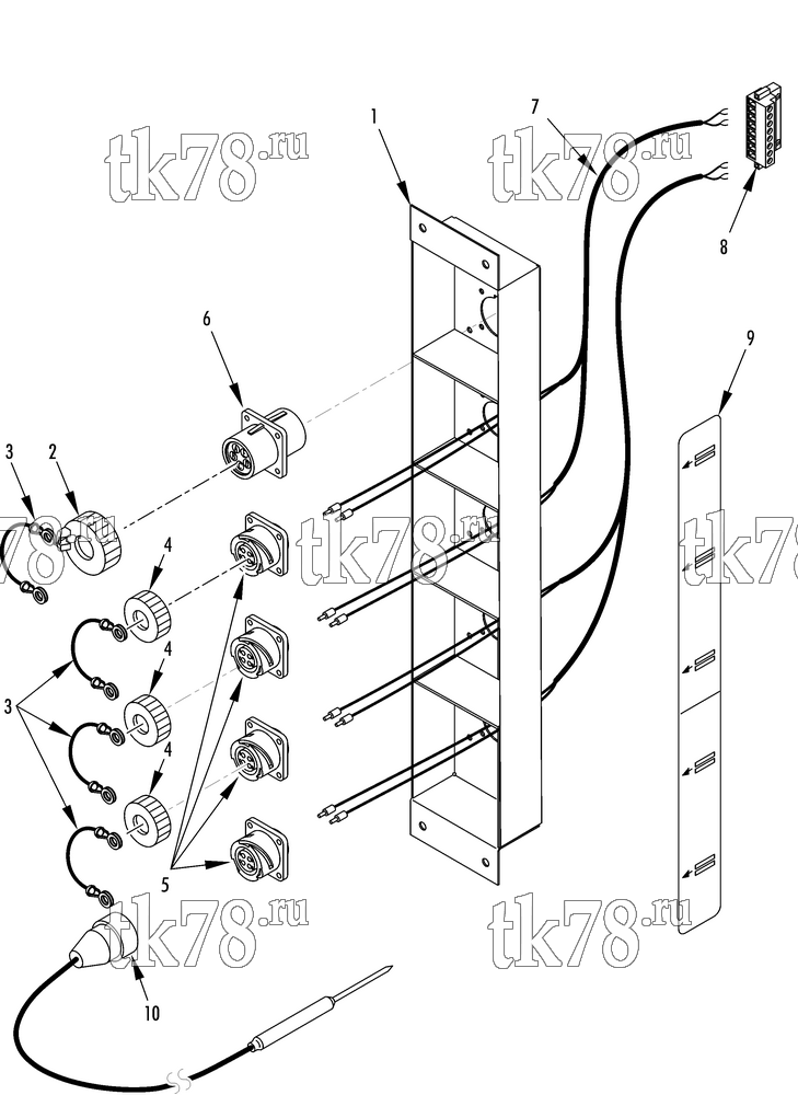 Каталог запчастей для Thermo King MAGNUM SL mP-4000 USDA DOWNLOAD PANEL