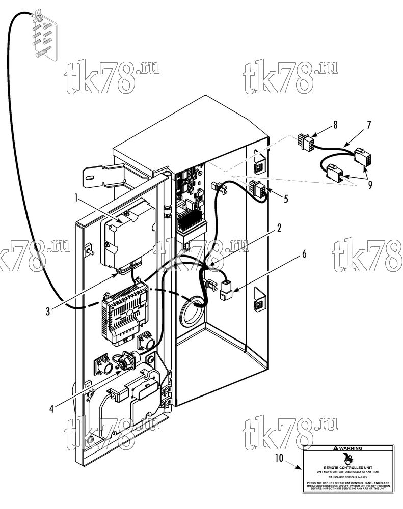 Каталог запчастей для Thermo King SB-130 30 iBox 3RD PARTY (SR-3, 702034)