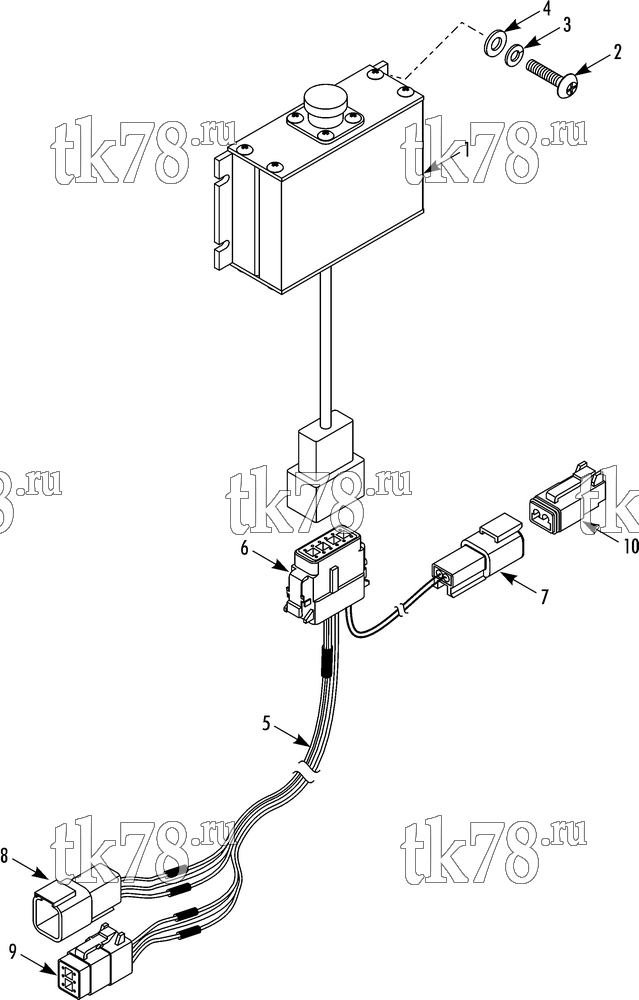 Каталог запчастей для Thermo King  GATEWAY MODULE