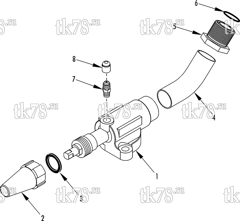Каталог запчастей для Thermo King RLF1-M16 VALVE ASSEMBLY - DISCHARGE