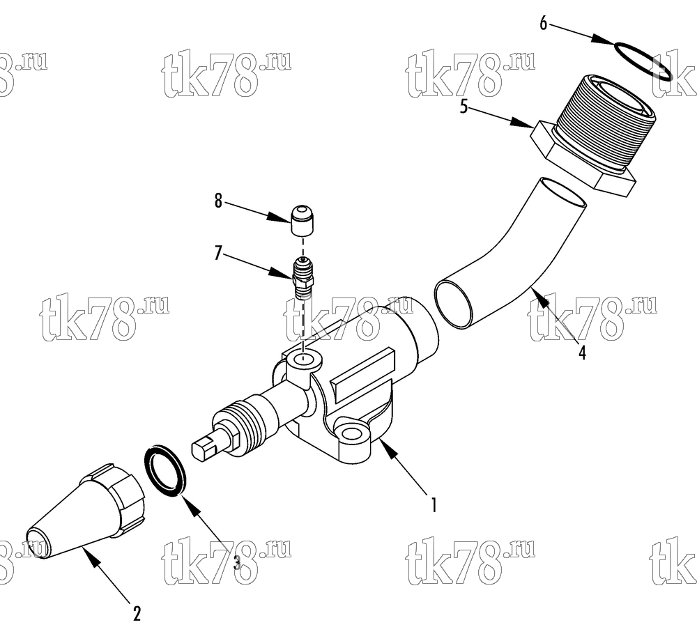 Каталог запчастей для Thermo King RLF1-M16 VALVE ASSEMBLY - SUCTION