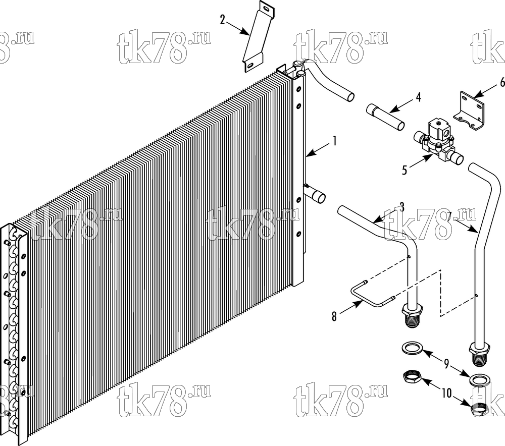 Каталог запчастей для Thermo King RLFH1-M1 HEATER COMPONENTS