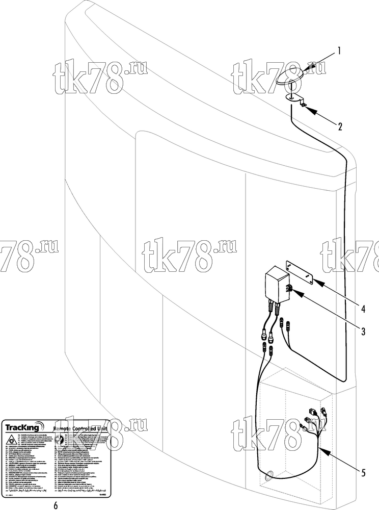 Каталог запчастей для Thermo King SLXe WHISPER TracKing GPRS  (w/ micro channel coil)