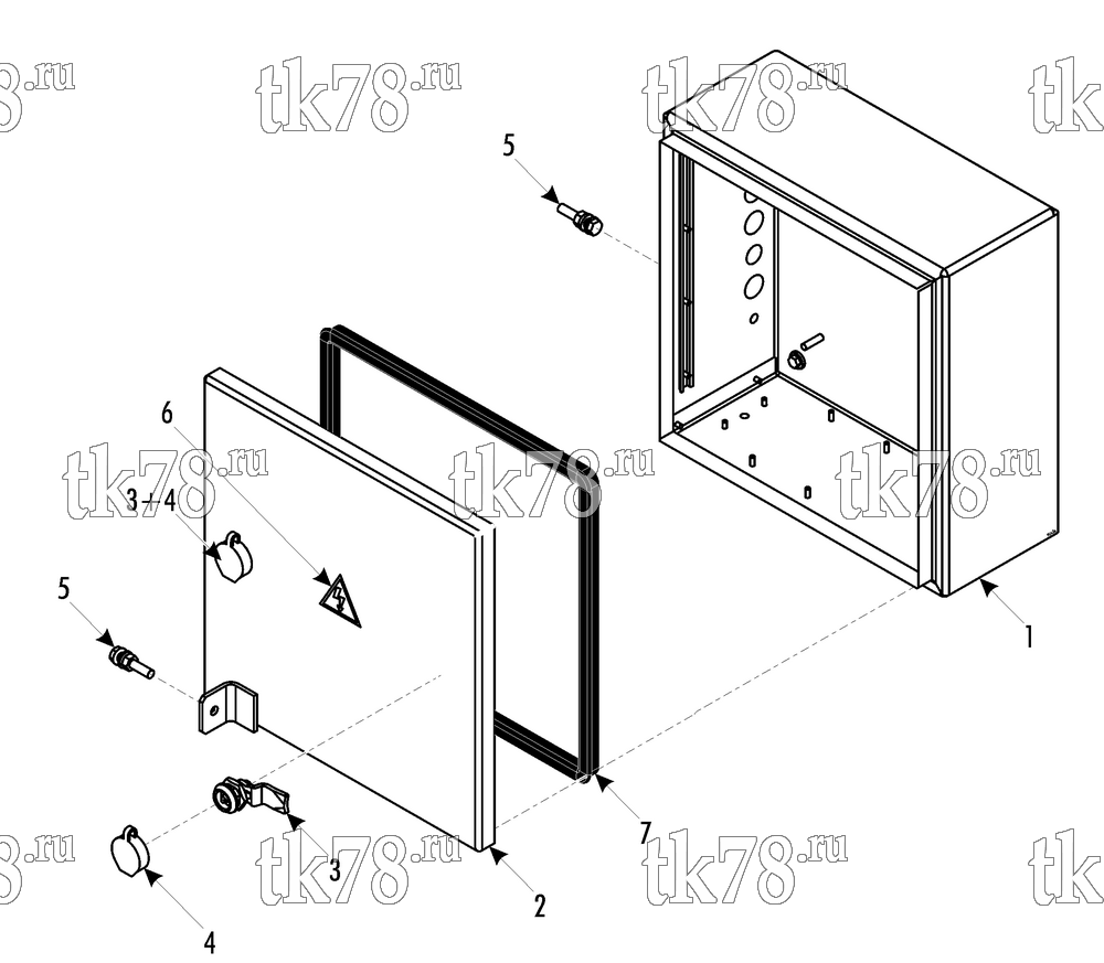 Каталог запчастей для Thermo King  CONTROL BOX PANEL