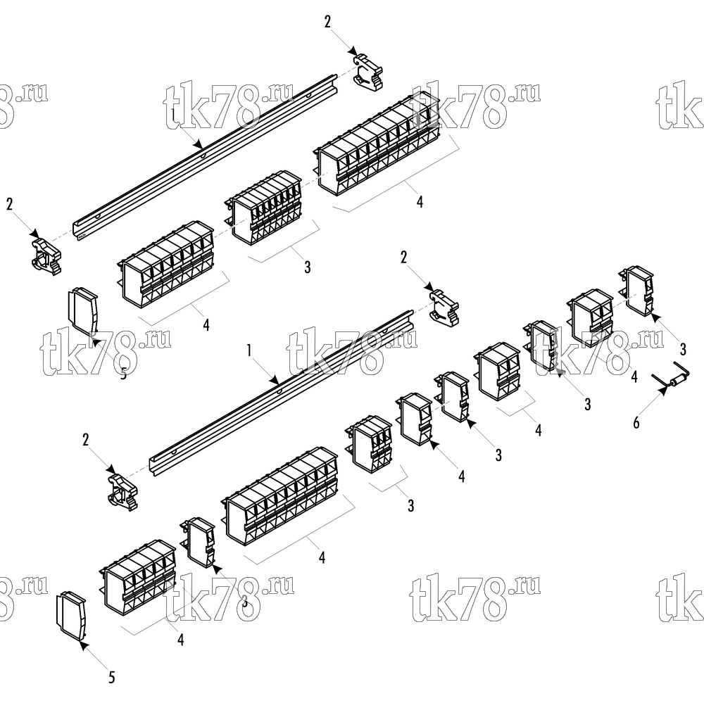Каталог запчастей для Thermo King  TERMINAL BLOCK