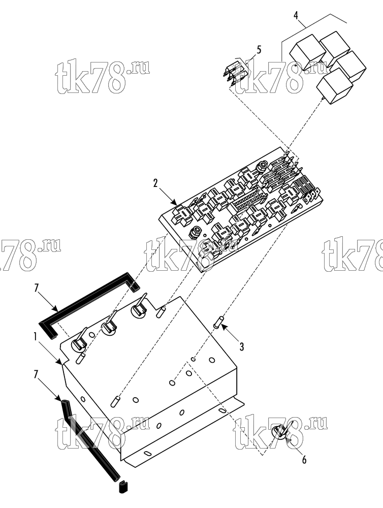 Каталог запчастей для Thermo King ATHENIA MKII S805 SPLIT CONTROLLER RIGHT