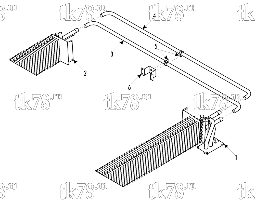 Каталог запчастей для Thermo King ATHENIA E800 HYBRIDBUS R407C SINUS FILTER TUBE HEATING