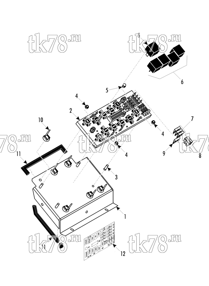 Каталог запчастей для Thermo King ATHENIA E800 HYBRIDBUS R407C SINUS FILTER CONTROLLER - RIGHT