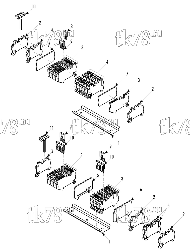 Каталог запчастей для Thermo King LRC 26 kW MKII REMAR GT4 TERMINALS