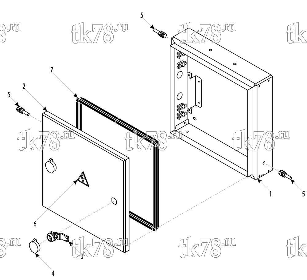 Каталог запчастей для Thermo King RAC 40 TNN1 CONTROLLER BOX PANELS