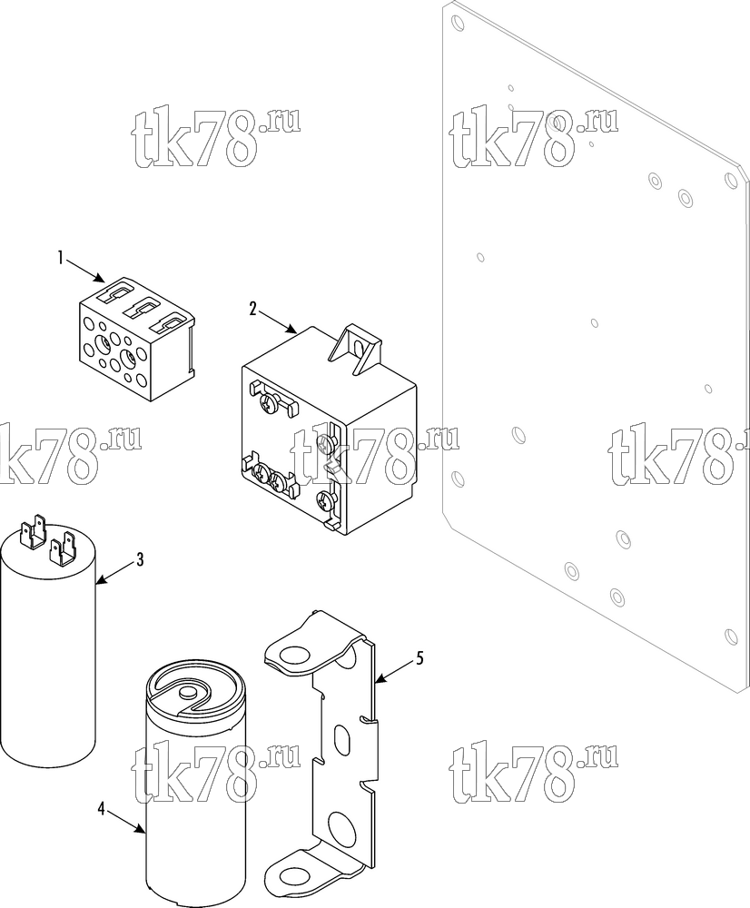 Каталог запчастей для Thermo King  SINGLE PHASE PANEL