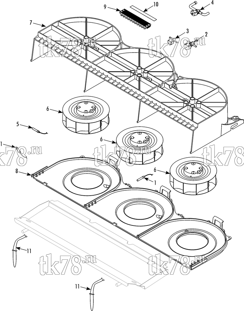 Каталог запчастей для Thermo King  ELECTRICAL COMPONENTS (S-3)