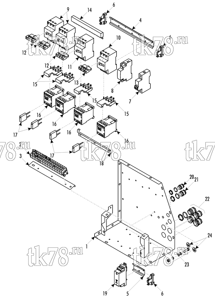 Каталог запчастей для Thermo King  CONTROL BOX BOARD