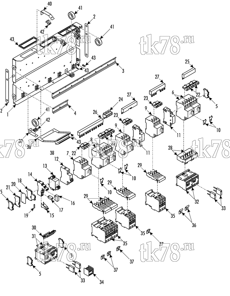 Каталог запчастей для Thermo King  SUBPANEL