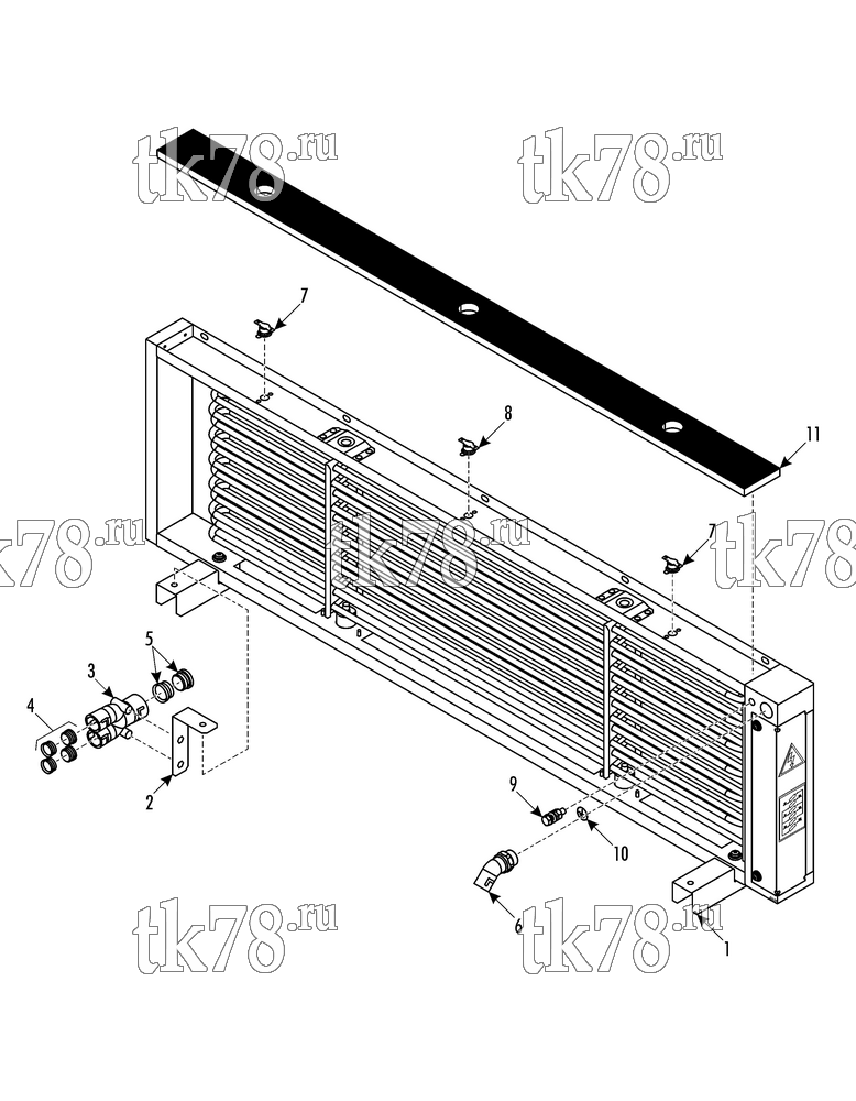 Каталог запчастей для Thermo King  HEATER