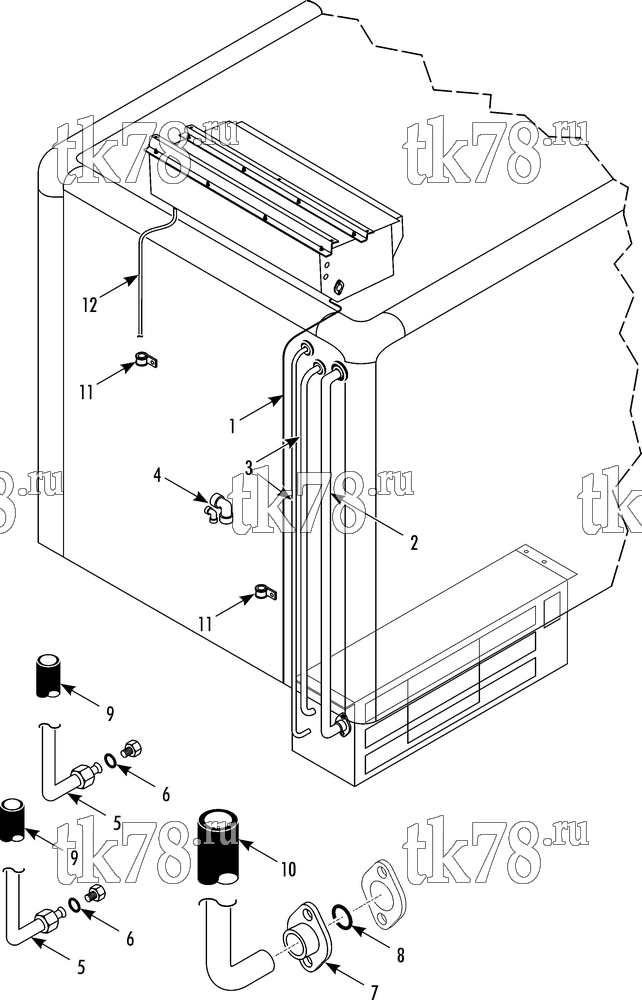 Каталог запчастей для Thermo King  UTSE INSTALLATION