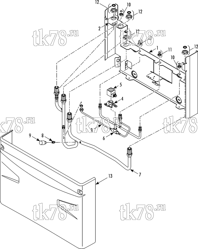 Каталог запчастей для Thermo King V-200 SPECTRUM MT GROUP (SPECTRUM)
