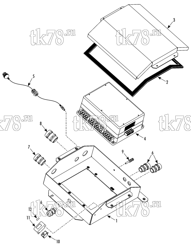 Каталог запчастей для Thermo King TEA14-M5 INVERTER