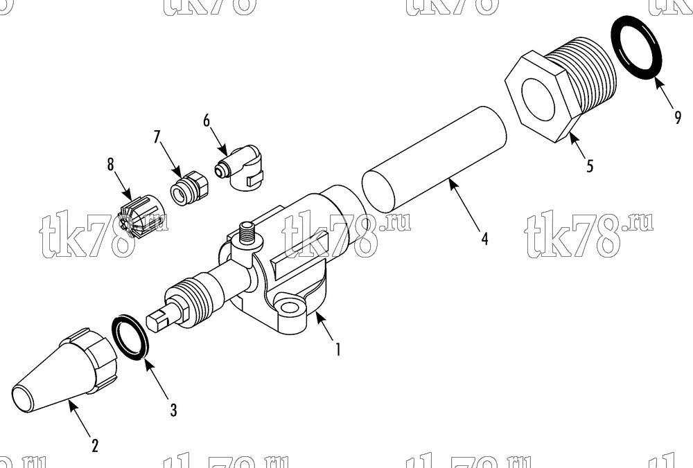 Каталог запчастей для Thermo King ATHENIA 1000-M30 VALVE ASSEMBLY - DISCHARGE