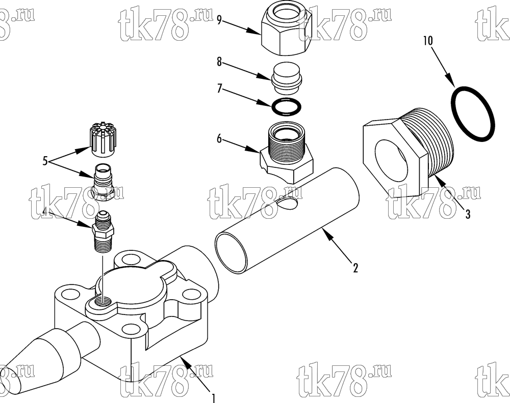 Каталог запчастей для Thermo King ATHENIA 1000-M30 VALVE ASSEMBLY - SUCTION