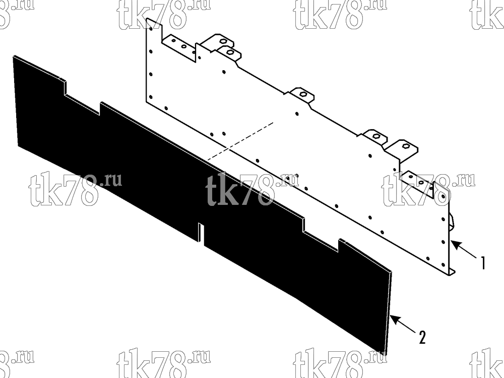 Каталог запчастей для Thermo King X500 AP W/O FRESH AIR (703117)