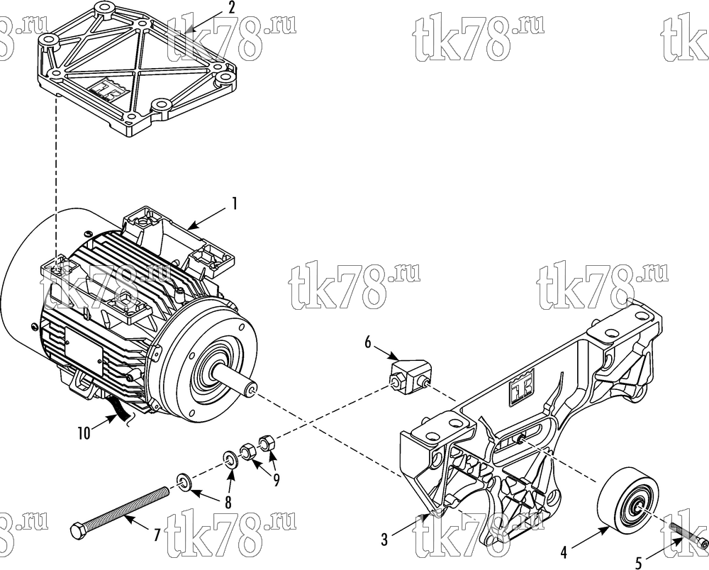Каталог запчастей для Thermo King PRECEDENT S-600 GENERATOR GROUP