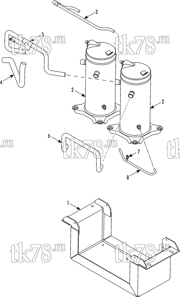 Каталог запчастей для Thermo King  COMPRESSOR REFRIGERATION