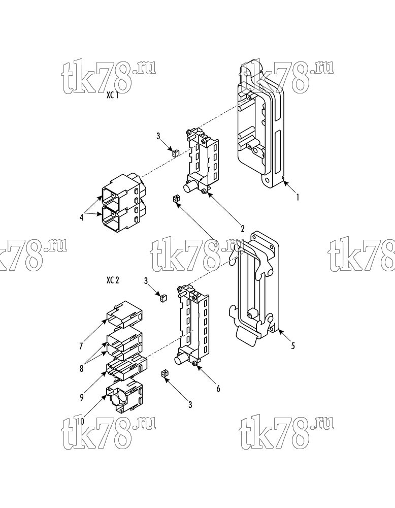 Каталог запчастей для Thermo King  MAIN UNIT CONNECTORS