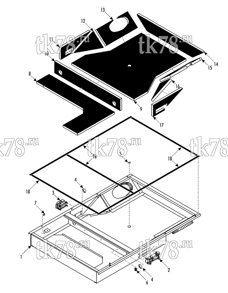 Каталог запчастей для Thermo King  DISTRIBUTION BOX