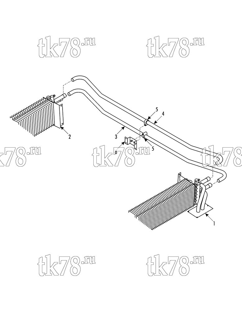 Каталог запчастей для Thermo King ATHENIA S805 N SPLIT KARSAN TUBE HEATING