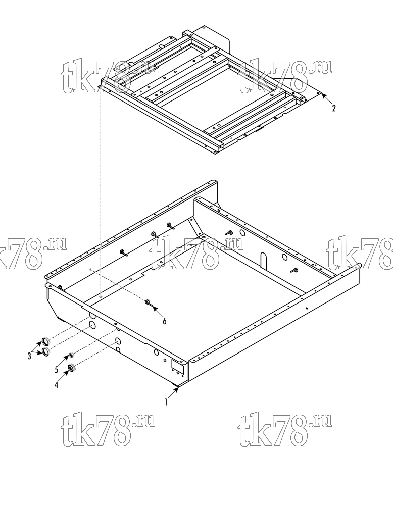 Каталог запчастей для Thermo King  FRAME ADDITIONAL