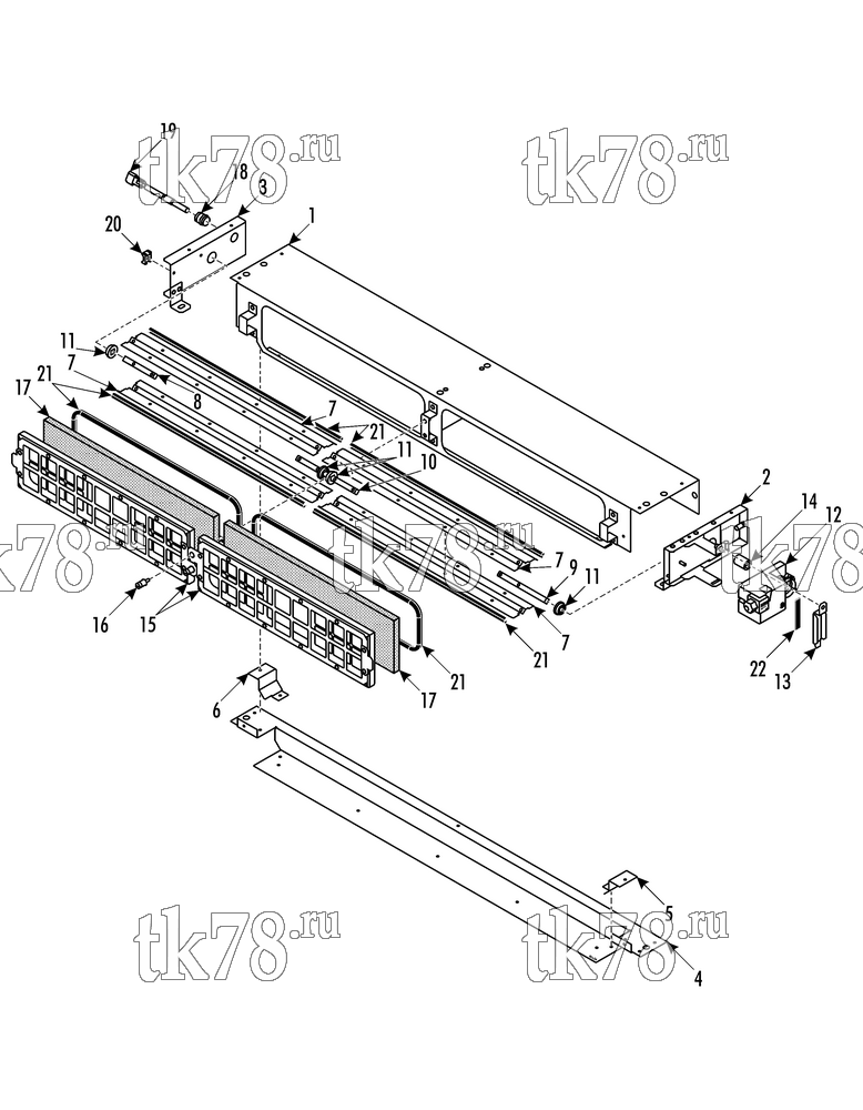 Каталог запчастей для Thermo King  FRESH AIR (096693)