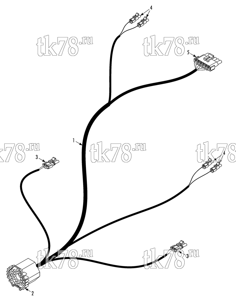 Каталог запчастей для Thermo King  HARNESS ADAPTER