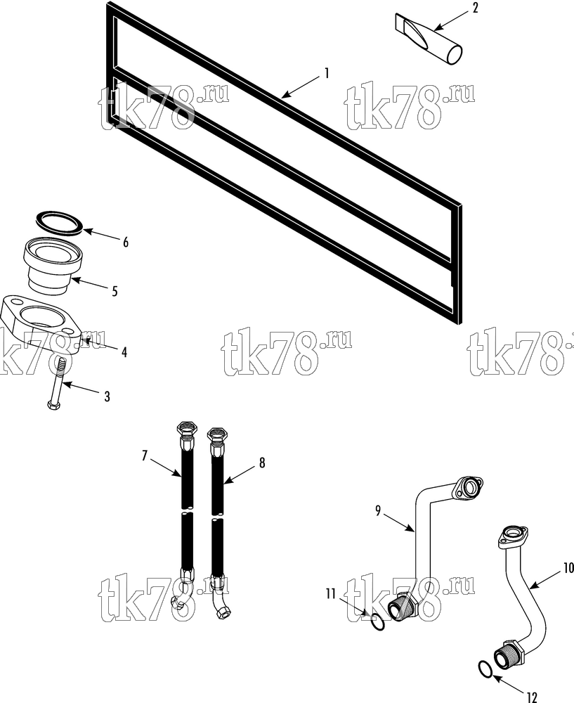 Каталог запчастей для Thermo King  INSTALLATION COMPONENTS